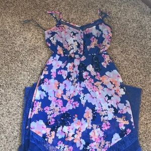 Floral maxi dress